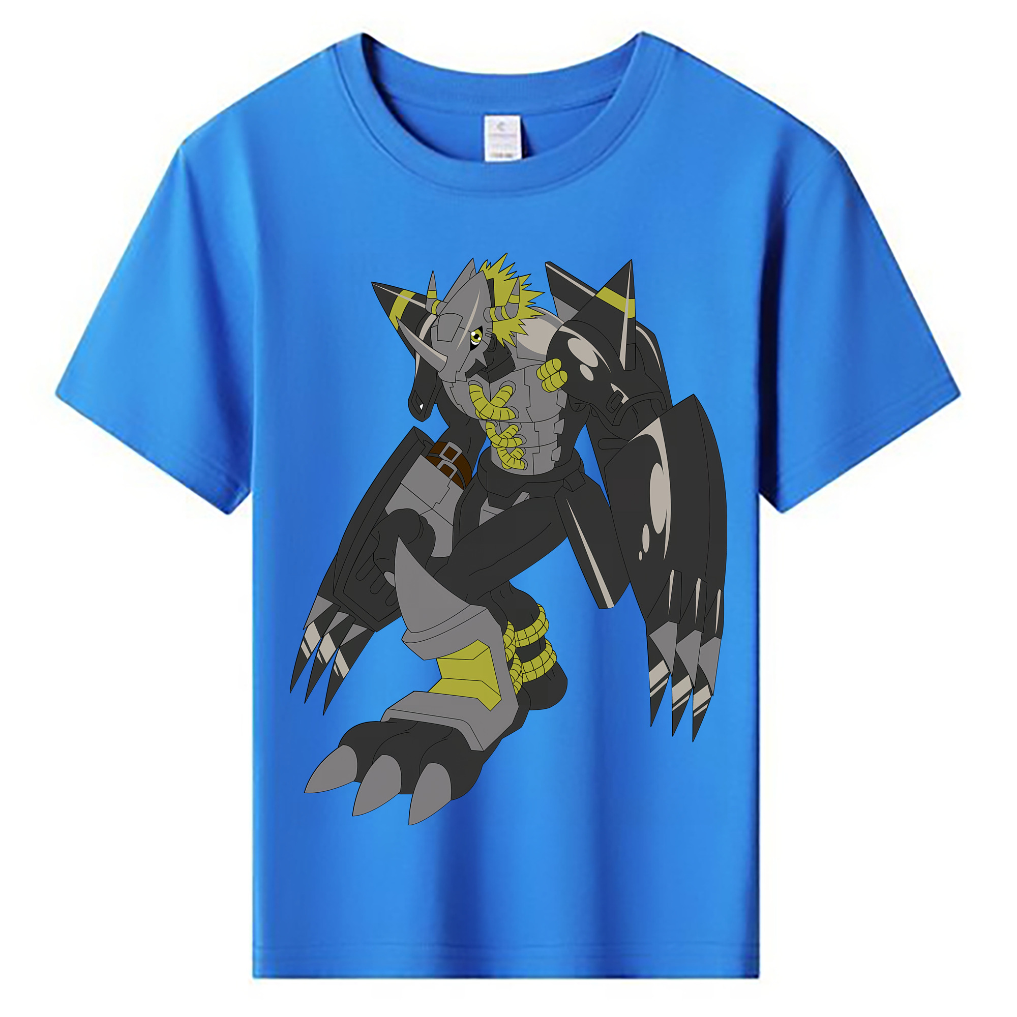（画像用） Digimon デジタルモンスター/デジモン 綿100％キッズTシャツ（フロントプリント）